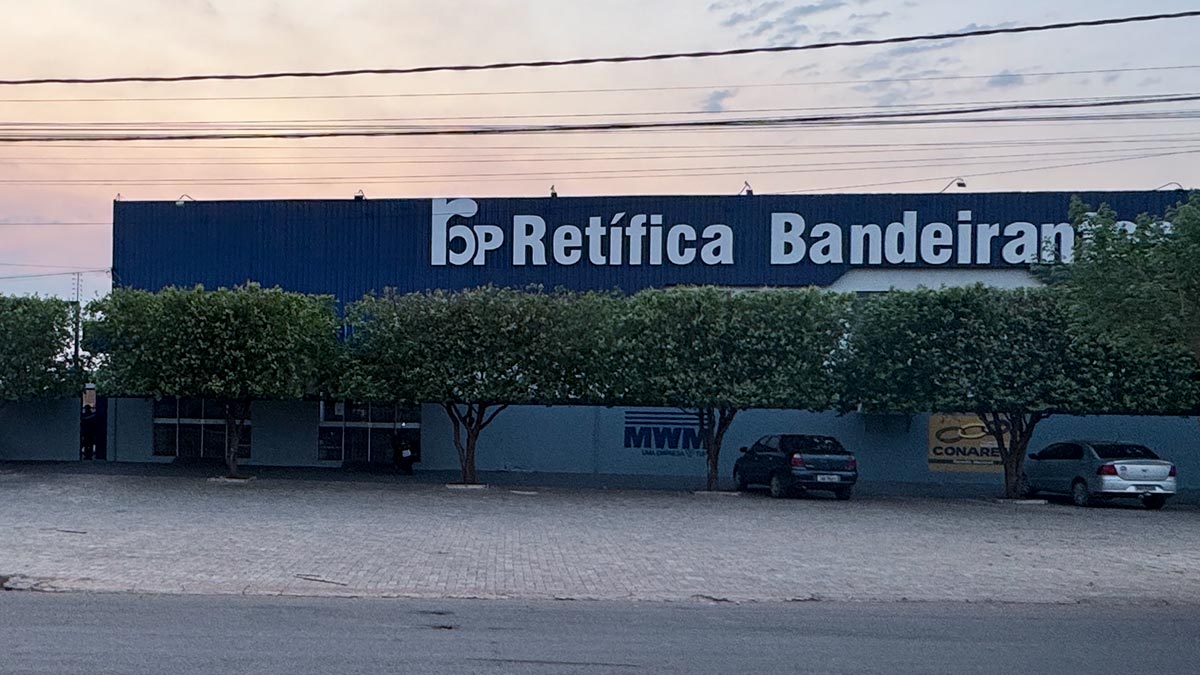 Fachada da unidade Palmas